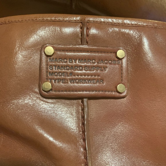 Marc by Marc Jacobs Leather Wedge Boots - Picture 2 of 5